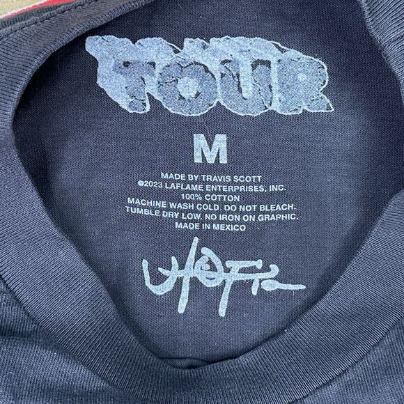 Travis Scott Utopia Circus Maximus 2023 Tour x Kansas City Exclusive Tee Medium - Picture 5 of 6
